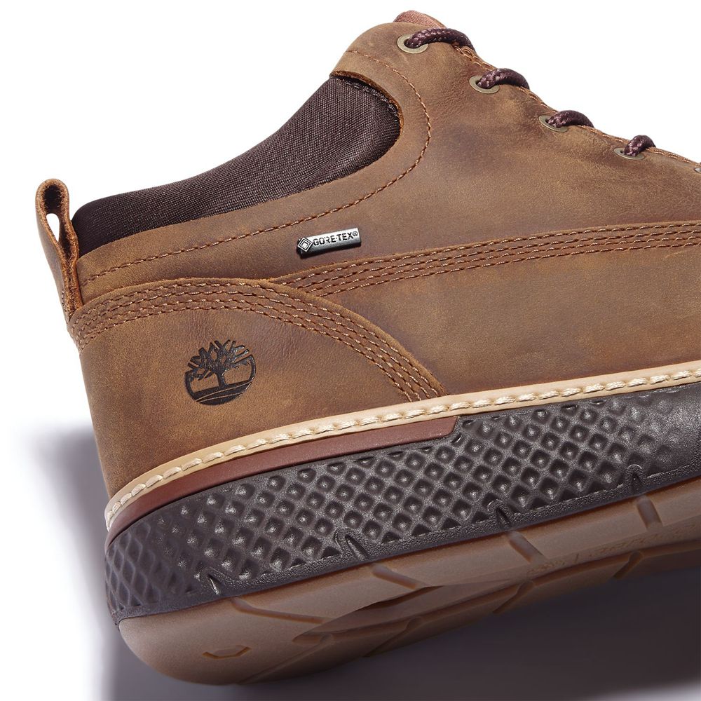 Bocanci Chukka Timberland Barbati Maro - Cross Mark Waterproof With Gore-Tex Fabric - Romania - AMSB